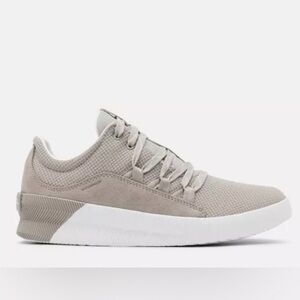 Sorel Women's Out and About **Pink** Suede and Mesh Waterproof Sneakers